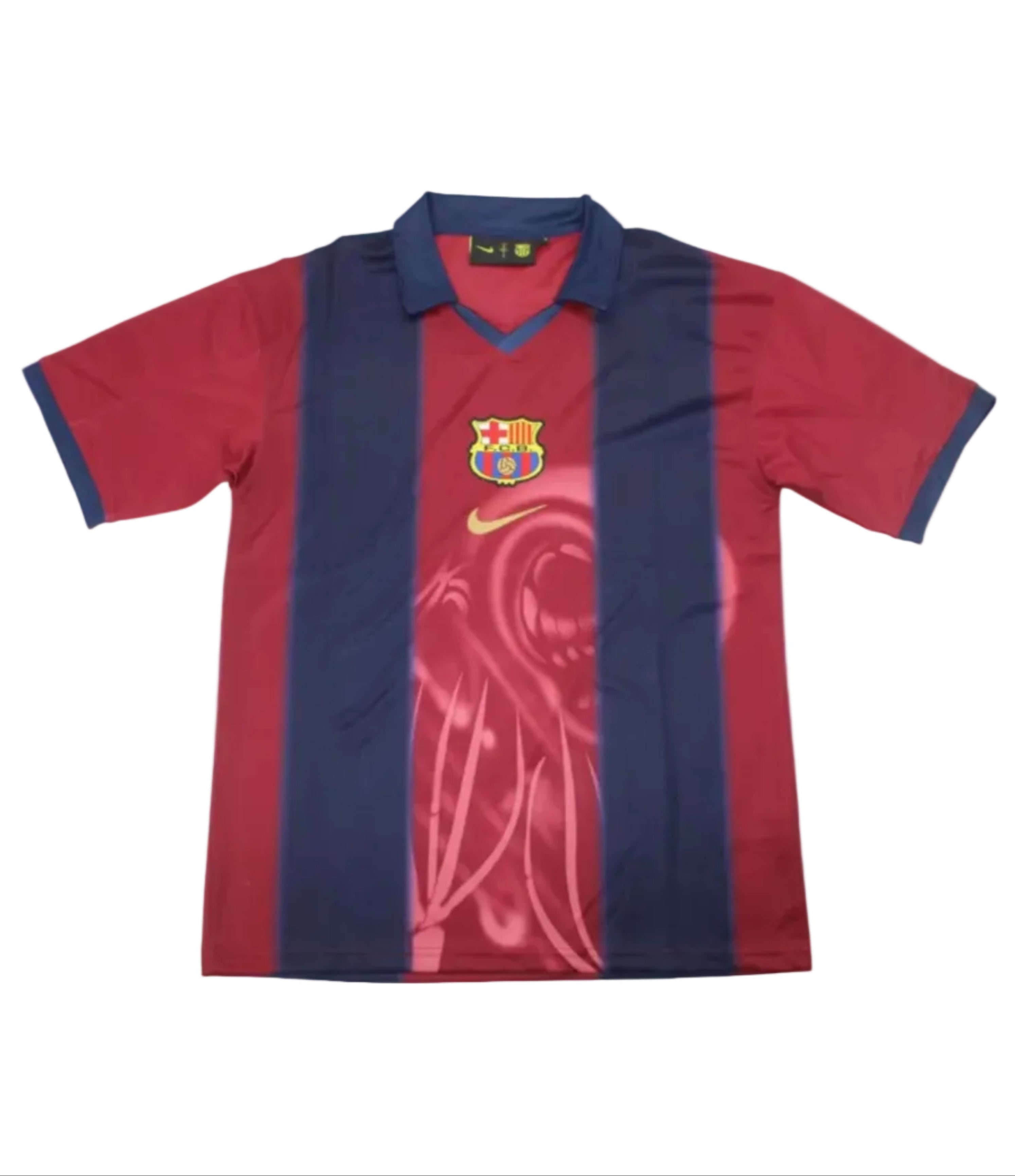 Custom Travis Scott x FC Barcelona Retro