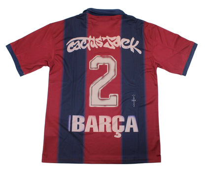 Custom Travis Scott x FC Barcelona Retro